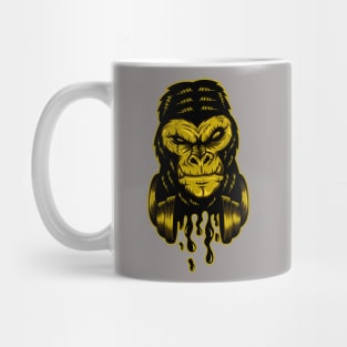 Gorilla Retro Design Mug